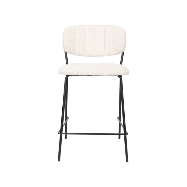 2 baltos spalvos baro kėdės 89 cm Jolien - White Label-image-2