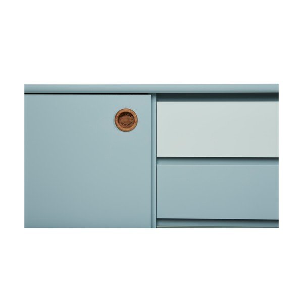 Žema šoninė spintelė mėtų spalvos 114x80 cm Color Box – Tom Tailor-image-1