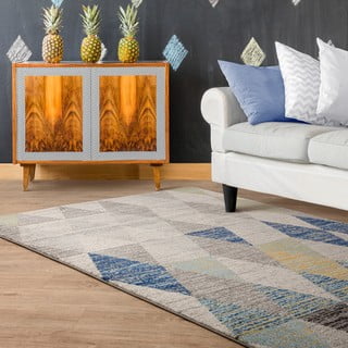 Mėlynos spalvos kilimas 160x230 cm Muse Harlequin Blue – Asiatic Carpets