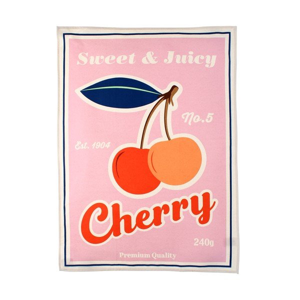 Iš medvilnės virtuvės rankšluostis 70x50 cm Cherry – Rex London