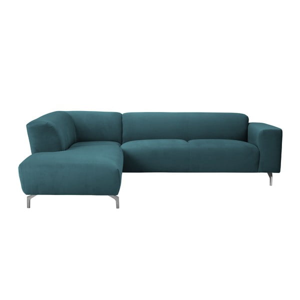 Turkio spalvos kampinė sofa "Windsor & Co Sofas Orion", kairysis kampas
