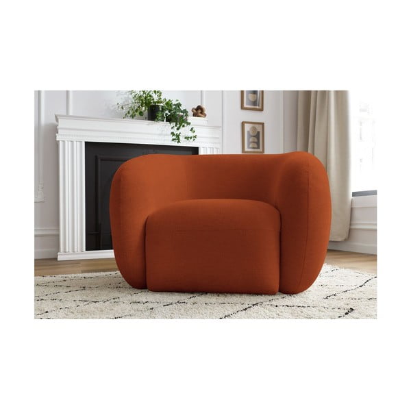 Krėslas oranžinės spalvos Celine – Bobochic Paris-image-1