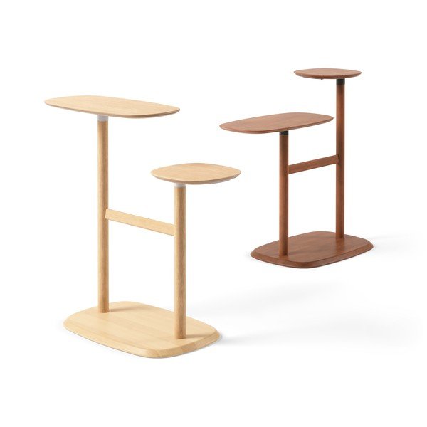 Šoninis stalas iš bukmedžio masyvo 36x87 cm Swivo – Umbra-image-3