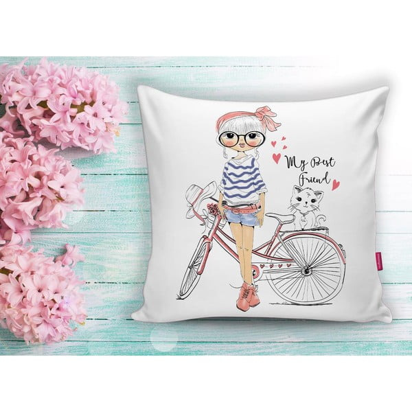 Vaikiškas pagalvės užvalkalas 43x43 cm Best Friend – Mila Home-image-1