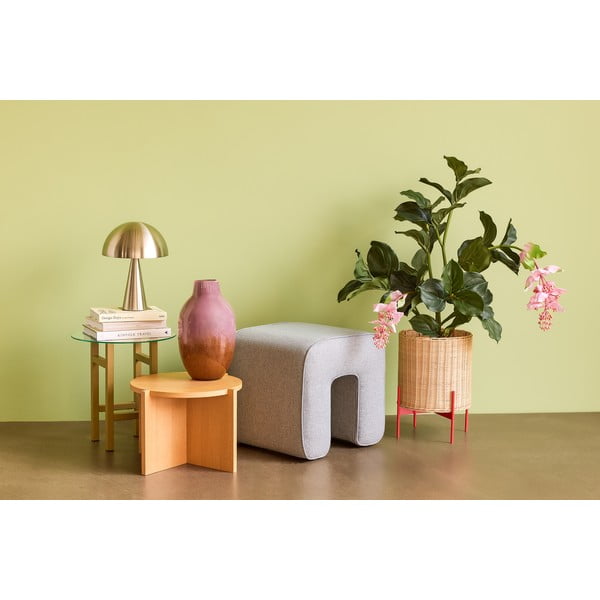 Aukso spalvos geležinis stalinis šviestuvas Hübsch Herho-image-4