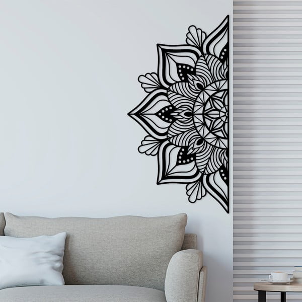 Metalinė sienų dekoracija 118x59 cm Mandala - Wallity-image-2