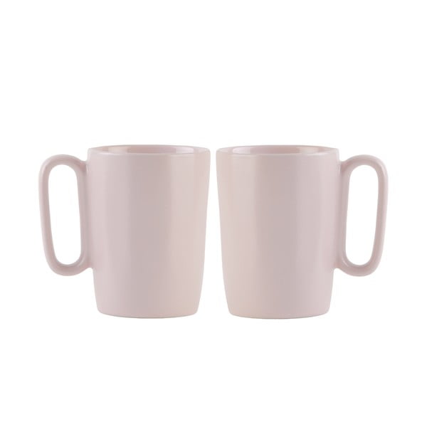 Iš akmens masės puodeliai rožinės spalvos 2 vnt. 250 ml Fuori – Vialli Design