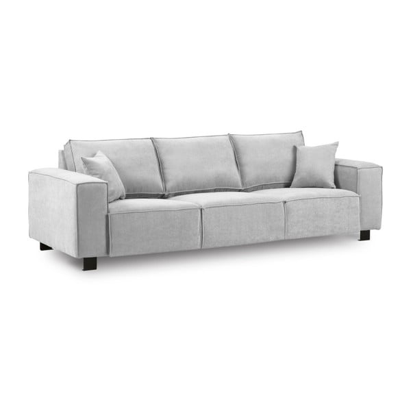 Šviesiai pilka sofa "Kooko Home Modern", 245 cm