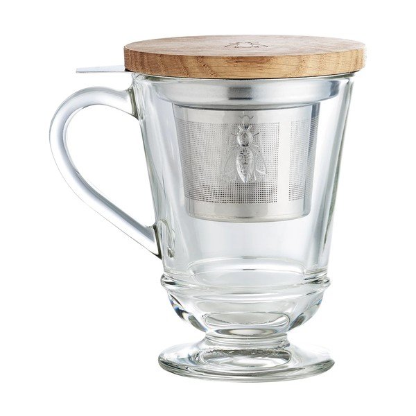 Iš stiklo  su koštuvu puodelis 270 ml Abeille – La Rochére