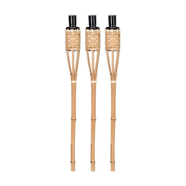 3 bambukinių deglų rinkinys Esschert Design, aukštis 62,6 cm-image-1