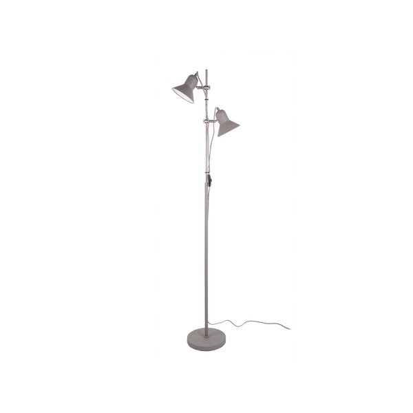 Šviesiai pilkas grindų šviestuvas "Leitmotiv Slender", aukštis 153 cm-image-1