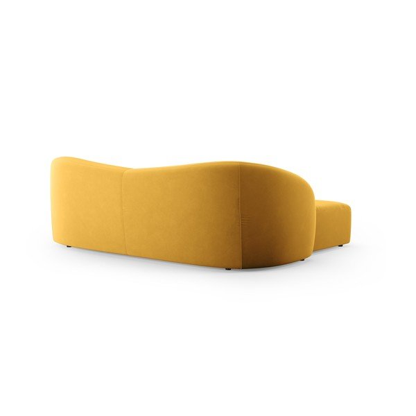 Sofa iš velveto garstyčių spalvos 237 cm Santi – Interieurs 86-image-3