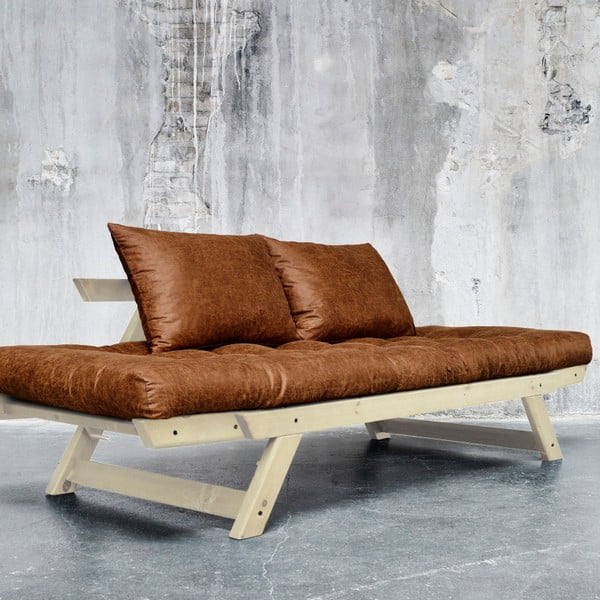 Sofa "Karup Vintage Bebop Natural/Choco-image-2