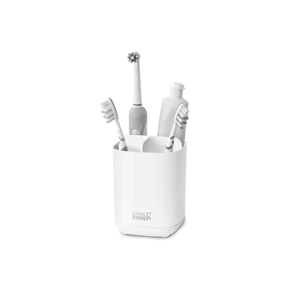 Baltas dantų šepetėlio stovas Joseph Joseph EasyStore-image-3