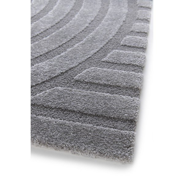 Kilimas pilkos spalvos 80x150 cm Snowy – Universal-image-2