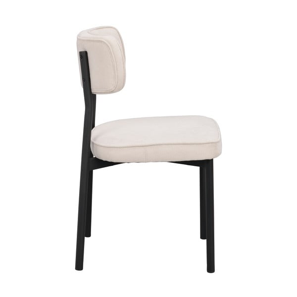 Baltos ir smėlio spalvos valgomojo kėdės 2 vnt. rinkinyje Paisley - Rowico-image-4