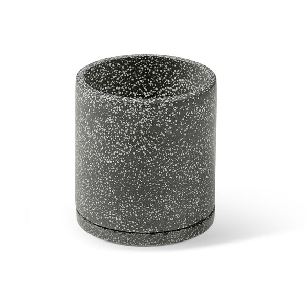 Tamsiai pilkas vazonas Bonami Selection Terrazzo, ø 26 cm-image-1