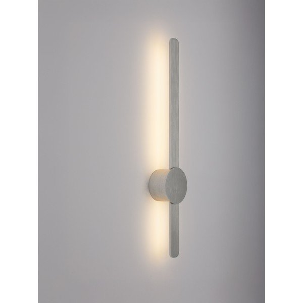 Matinės sidabrinės spalvos iš aliuminio sieninė lempa LED Norei – Nova Luce-image-1