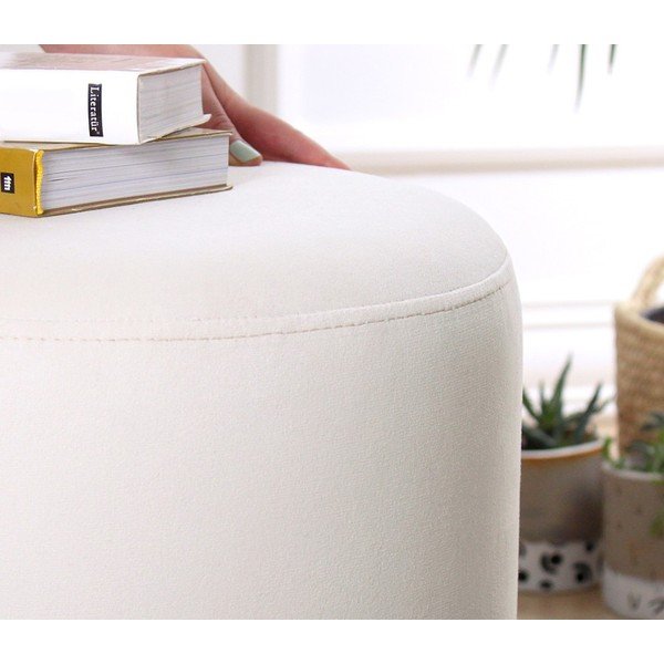 Pufas baltos spalvos Ropp – Artie-image-2