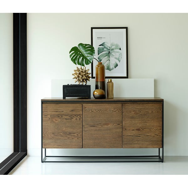 Komoda su ąžuolo detalėmis Unique Furniture Rivoli-image-1