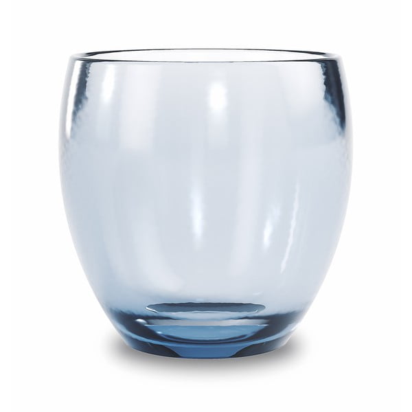 Mėlynas plastikinis puodelis dantų šepetėliams Droplet - Umbra