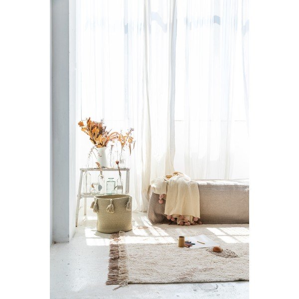 Skalbiamas/rankų darbo iš medvilnės vaikiškas kilimas kreminės spalvos 170x240 cm Pine Forest – Lorena Canals-image-3