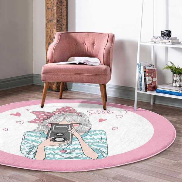 Vaikiškas kilimas ø 80 cm Comfort – Mila Home-image-2
