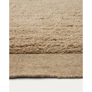 Kilimas iš vilnos smėlio spalvos 160x230 cm Marely – Kave Home