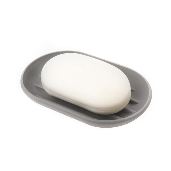 Pilkas plastikinis muilo dozatorius Touch - Umbra-image-4