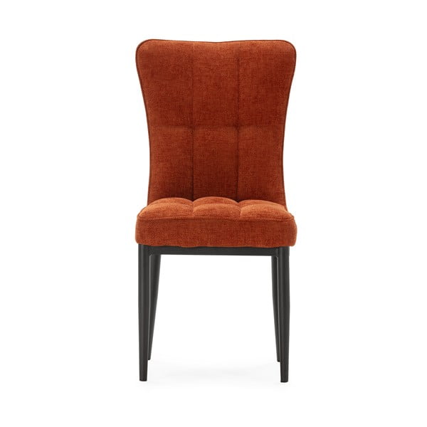 Terakotos spalvos valgomojo kėdės 2 vnt. Damon – Marckeric-image-3