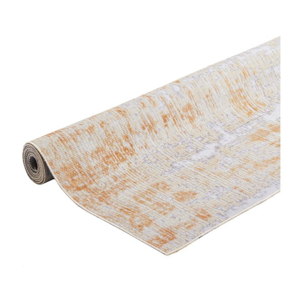 Pilkas ir geltonas kilimas Floorita Abstract, 120 x 180 cm-image-4