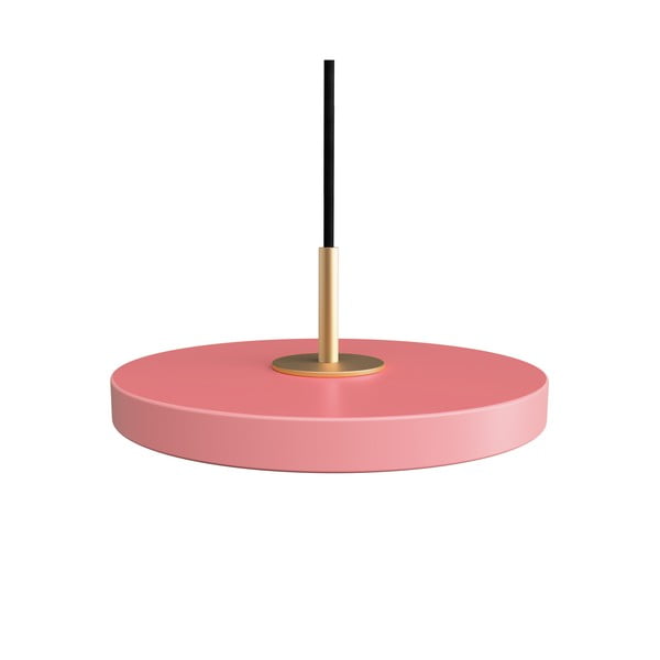 Kabantis šviestuvas rožinės spalvos LED ø 15 cm su metaliniu gaubtu Asteria Micro – UMAGE