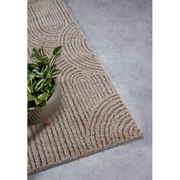 Kilimas smėlio spalvos 80x240 cm Chappe Beige – Elle Decoration-image-2