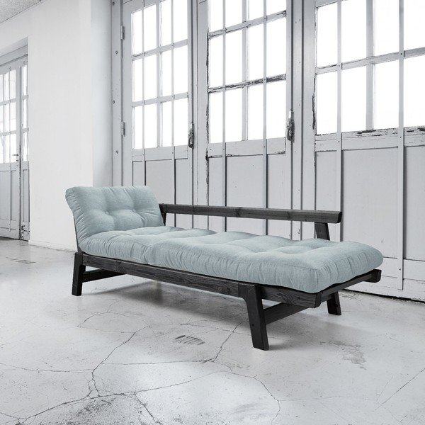 Sofa lova "Karup Step" juoda/skiai mėlyna-image-3