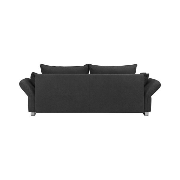 Tamsiai pilka sofa-lova su daiktų saugykla "Windsor & Co Sofas Casiopeia", 245 cm-image-3