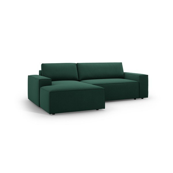 Sulankstoma kampinė sofa žalios spalvos (su kairiuoju kampu) Jodie – Micadoni Home-image-2
