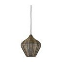 Bronzinės spalvos iš metalo kabantis šviestuvas ø 27 cm Alvaro – Light & Living