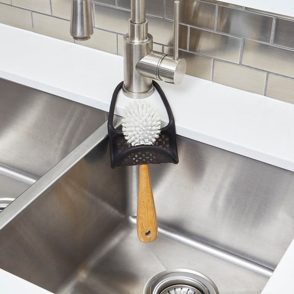 Pakabinamas kempinės laikiklis iš plastiko Sling – Umbra-image-4