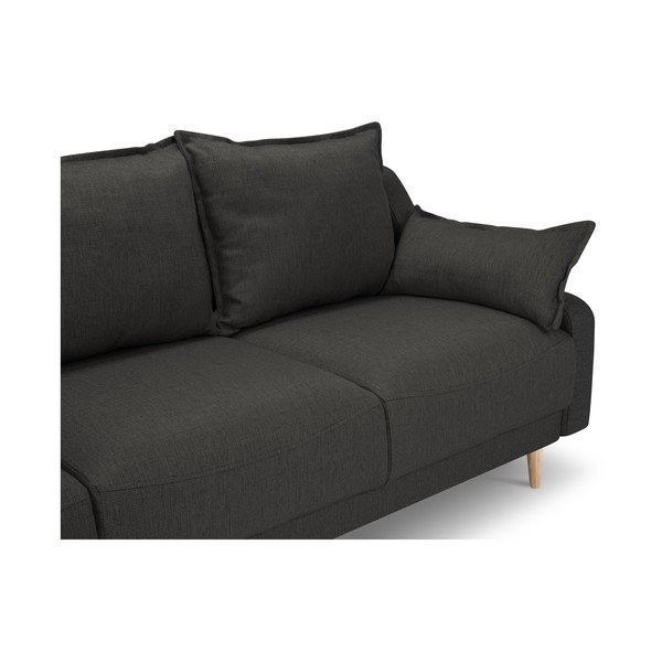 Tamsiai pilka sofa-lova su daiktadėže Mazzini Sofos Freesia-image-3
