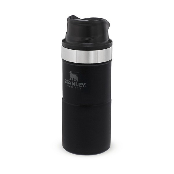 Termo puodelis juodos spalvos 350 ml – Stanley