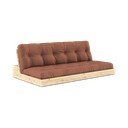 Sulankstoma sofa raudonos plytų spalvos 196 cm Base – Karup Design