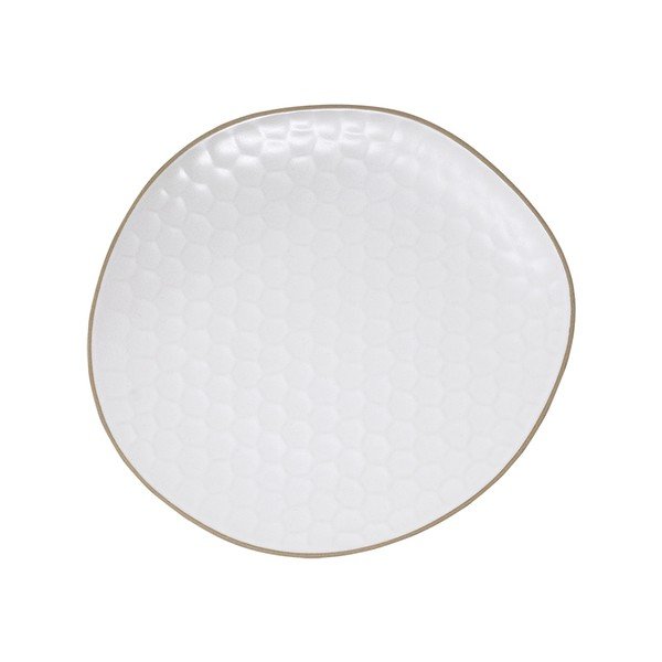 Sriubos iš akmens masės lėkštės baltos spalvos 6 vnt. Imprints – Villa Altachiara