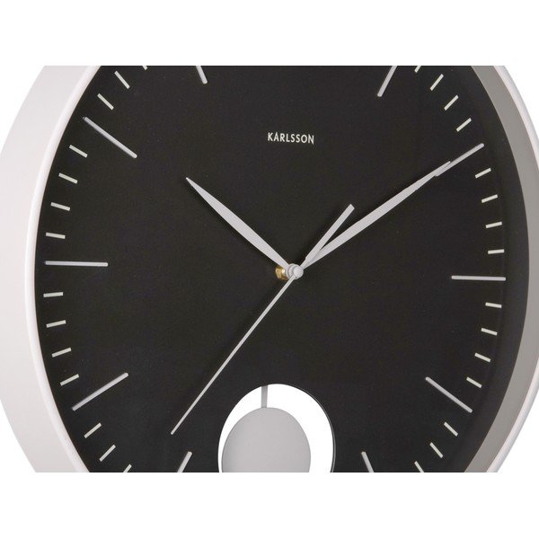 Laikrodis su švytuokle/sieninis ø 41 cm Grato Pendulum – Karlsson-image-3