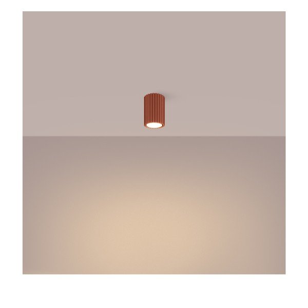 Raudonos plytų spalvos taškinis šviestuvas Gleam – Sollux-image-3