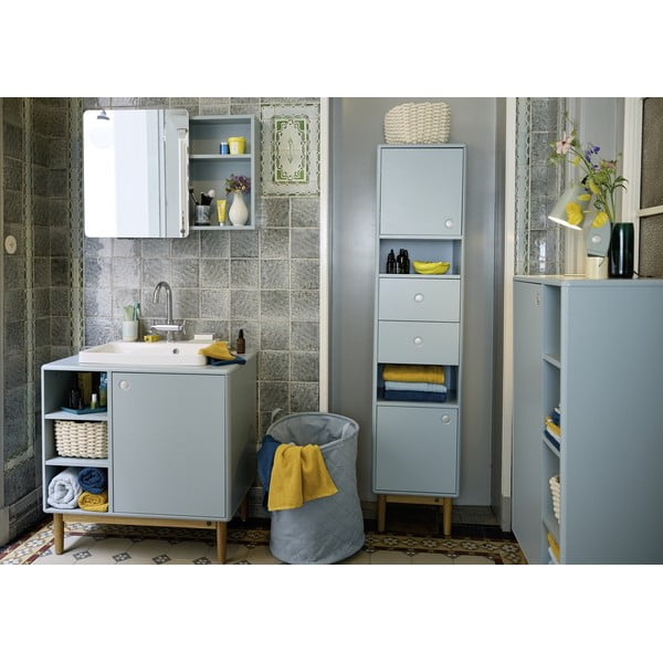 Šviesiai žalios spalvos iš tekstilės skalbinių krepšys 67 l Tom Tailor – Wenko-image-1