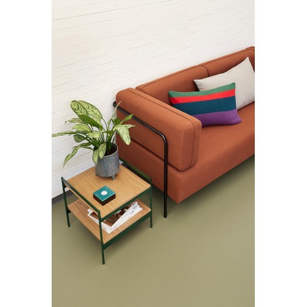 Šoninis stalas su ąžuolo dekoro stalviršiu 43x43 cm Jaunty – Hübsch-image-1