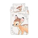 Iš medvilnės vaikiška patalynė vaikiškai lovai 100x135 cm  Bambi "Beige" – Jerry Fabrics