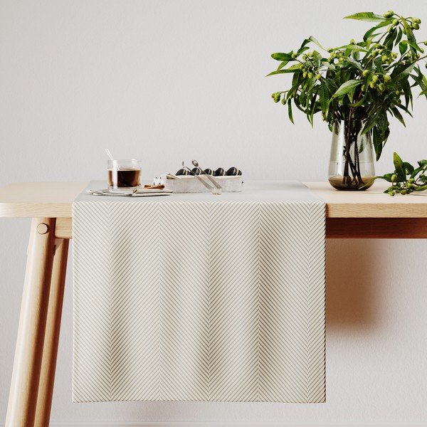 Aksominė staltiesė 40x140 cm Clear - AmeliaHome-image-3