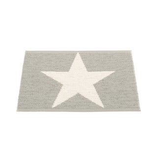 Šviesiai pilkos spalvos lauko ir vidaus kilimas 70x50 cm Viggo Warm Grey – Pappelina