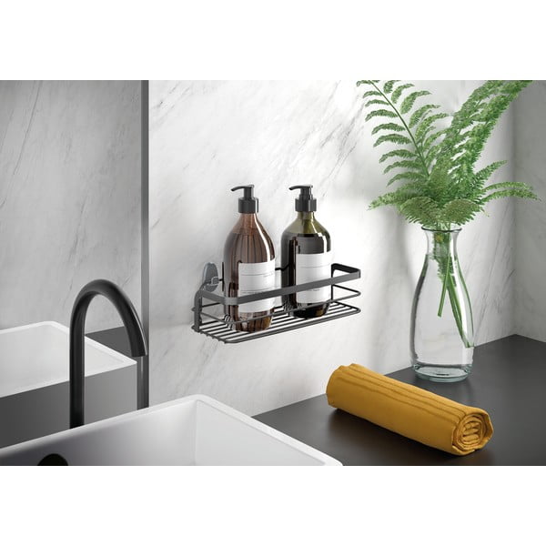 Juoda vonios lentyna Metaltex Origin Lava-image-1